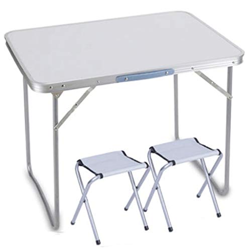 Tavolo da campeggio pieghevole Tavolo pieghevole stabile e resistente, tavolo da campeggio leggero e portatile, indoor ed esterno, uso usato come tavolo da picnic, tavolino alla griglia, barbecue BBQ