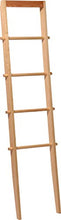dobar 29745 FSC Kiefer Asciugamano Testa con 4 Pioli, portasciugamani, attaccapanni da Fissare alla Parete, in Legno, Naturale, 42 x 4 x 142 cm