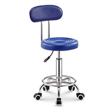 LF- Bar Stool Bar Stool Moda Creativa Bar Chair Casa Schienale Alto Seggiovia Bar Stool Rotante ad Alta Sgabello Sgabello Colazione Ristorante Ascensore Sgabello semplicità (Color : Blue-b)