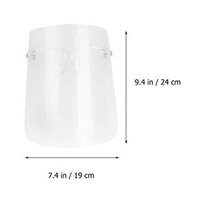 BESPORTBLE Visiera Protettiva Antinfortunistica Lenti Trasparenti Anti-Olio Copricapo Cappello Anti-Saliva Starnuti Splash Bacino Visiera Tappo per Cucina Domestica All'aperto
