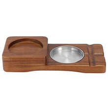 Posacenere per sigari, portasigari squisito, resistente in legno per sala sigari da ufficio a casa(Square (with ashtray))