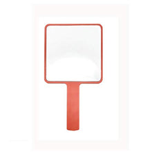 Specchio per vanità Portatile Portabicchiatori Portatile Specchio da Camera da Letto ad Alta Definizione Specchio Vanity Portable e più Adatto per Regali da Donna (Rosa)
