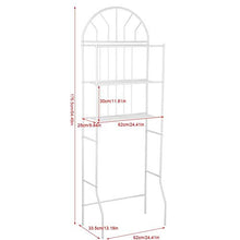 CHHD Mensola per WC a 3 Strati mensola per Lavatrice mensola per Bagno 176,5 x 62 x 33,5 cm