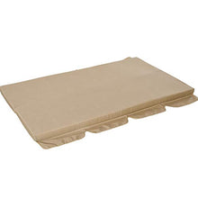 Outsunny Dondolo 3 Posti da Giardino Convertibile in Lettino con Gazebo, con Zanzariera e Cuscini, 257x175x240cm Beige