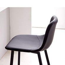 TopJiä Retro Sedia per Il Tempo Libero.con Schienale Girevole Sedia,con Poggiapiedi Bar Seggiolone,PU Pelle Cuscino Ferro Gamba,per Cucina Bar Hotel,Portante di Carico 150kg