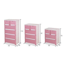 UNU_YAN Moderna semplicità plastica Cassettiera Cassetto dell'organizzatore di immagazzinaggio unità for la Camera da Letto dei Bambini Ludoteca Studio Ingresso plastica Governo di immagazzinaggio