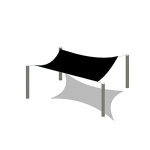 WXQIANG Sun Base Shap Shading Net Outdoor Isolate L'acqua Calda e l'aria permeabile for Balcone, Piscina, terrazza, Dimensioni Multiple Protezione Solare, Isolamento Termico