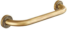 Maniglioni da Bagno Antico Doccia Vasca da Bagno corrimano Parete Appeso Spesso Bagno retrò Maniglia Bronzo Accessori da Bagno (Size : 38cm)