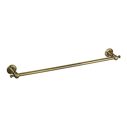 MBYW Portasciugamani Moderno Minimalista Portasciugamani Elegante per Il Bagno di Moda Portasciugamani in Bronzo Placcato Bronzo Antico Bagno Singola Asta  Adatto per Bagno,Cucina, Ufficio