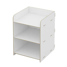 Comodini Mobile Contenitore Legno, Bianco