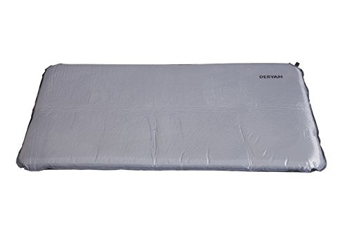 Deryan CBM Materasso Gonfiabile, Nero, 120 x 60 cm