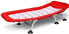 Letto Rosso Singolo Pieghevole Siesta Letto Letto Campo Campo da Fuoco Ufficio Adulto reclinabili reclinabili Pranzo Break Accompagnamento Letto da Spiaggia Letto all'aperto con al