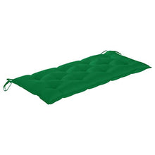 vidaXL Panca da Giardino con Cuscino 120 cm in Massello di Acacia