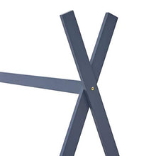 FAMIROSA Giroletto per Bambini Grigio in Legno Massello di Pino 80x160cm-3362