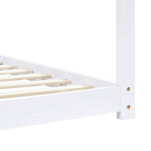FAMIROSA Giroletto per Bambini Bianco in Massello di Pino 90x200 cm-3351