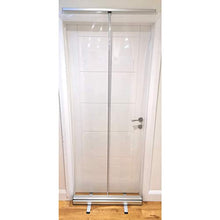 LHDQ Schermo di plastica Trasparente di Protezione igienica Protettiva Popup Roller Banner in Lega di Alluminio 80 Centimetri * 200cm