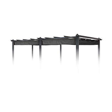 blumfeldt Pantheon Roof &Bull Tettuccio di Ricambio &Bull Tetto per Pergola &Bull Tetto Apribile &Bull 3 x 6 m &Bull Resistente agli Agenti Atmosferici &Bull Idrorepellente &Bull Grigio