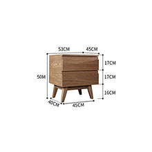 SLL- Comodino in Legno massello Moderno Semplice Nordic Style Ins Camera tavolino da caffè
