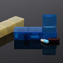 DOITOOL - Contenitore per pillole da viaggio, 1 pezzo, 21 griglie, porta pillole, in plastica, porta gioielli, decorazione per la casa