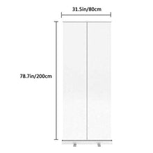 Scudo da Starnuto Portatile, Banner Roll Up Trasparente Portatile, per Il Banco del Negozio/Salone/Palestra/Schermo Dell'ufficio,80X200cm(31,5x78,7 Pollici