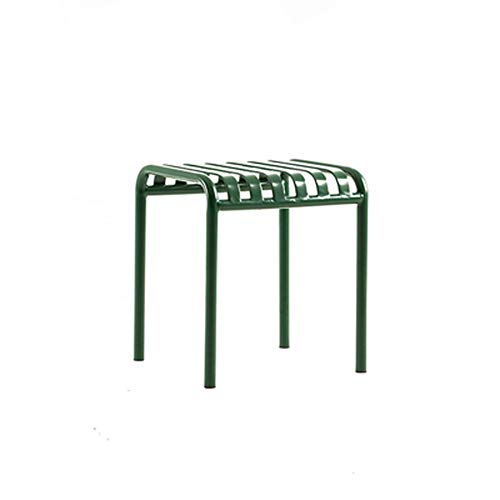 Semplici tavoli e sedie Nordic Tavolini e sedie Giardino Cortile Giardino Impermeabile Bar Milk tè tè in Ferro battuto Sgabelli da Ristorante Occidentale all'aperto,30 * 40