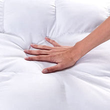 Pikolin Home - Topper in fibra Comfort Plus anti-allergico da 8 cm con protezione contro acari, batteri e muffe