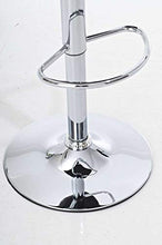 CLP Sgabello Bar Limerick In Similpelle I Sedia Cucina Girevole 360° Regolabile 84-105 CM I Sgabello Imbottito In Metallo, Colore:viola, Colore del telaio:cromo
