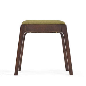 Mobili per la casa e Giardino Sgabello in Legno massello Sgabello/Sgabello in Rovere/Sgabello Moderno e Minimalista Ottomani da Cucina (Colore : Brown)