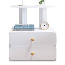 Comodino 2 strati Desktop Storage 2-cassetti Semplice Ed Economico Camera Da Letto Creativo Armadio 40X29X50CM FANJIANI