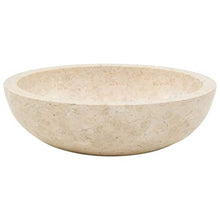 Festnight Lavandino da Bagno Appogio in Pietra Marmo Nero/Crema 40x12 cm,Lavabo da Bango Aggoggio in Pietra,Lavandino Rotondo,Lavano Rotondo,Lavandino Appoggio,Lavabo Appoggio
