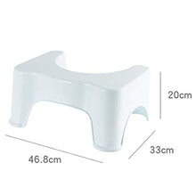 Bagno Sgabelli Servizi igienici toletta Sgabello Sgabello for Adulti igienici Sgabello for i più Piccoli igienici Sgabello poggiapiedi Squat Artefatto igienici Piedi Stepping a Forma di U poggiapiedi