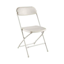 zvcv Sedia Pieghevole Sedia Pieghevole Home Office Sedia con Schienale Portatile Outdoor Camping Fishing White
