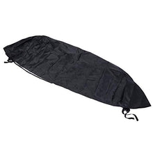 Omabeta Fodera reclinabile Fodera per Sedia da Giardino Fodera per Sedia da Esterno Pieghevole Impermeabile 208x76x79cm Fodera Protettiva per Sedia Nera per la casa