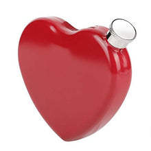 Rockyin Portatile a Forma di Cuore in Acciaio Inossidabile Bottiglia Whisky Alcool brocca di Vino Flagon