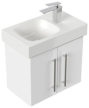 emotion ICONXS53CMRECHTS000101DE - Lavabo con mobiletto, 53 x 41 x 29,6 cm, Colore: Bianco Lucido