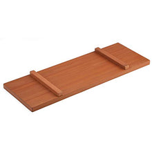 Vasca da Bagno Vassoio, Bagno Log Antiscivolo Rack Cellulare iPad Staffa Scaffale Vino Scaffale, Adatto per Vasca da Bagno Dell'hotel, 76x26x2.5 Cm