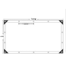 LXHONG Telo Trasparente Resistente Impermeabile，Vetro in PVC Trasparente Impermeabile，Copertura di qualità Premium con Occhielli A Prova di Polvere Protezione Solare Telo da Giardino，Personalizzabile