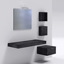 OGOMONDO Mensolone in laminato sospeso per lavabi da appoggio arredo bagno MADE IN ITALY