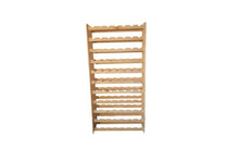 Scaffale porta bottiglie di vino in legno, per 77 bottiglie rw-3 – 77 145 x 72 x 26.5 porta vino in bottiglia scaffali