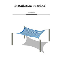 Rete ombreggiante 8-Pin Sole Striscia Rete di Ombreggiatura per Terrazza Copertura Vegetale, 90% Paralume in Tessuto Shadecloth Tetto di Camion Teloni, Protezione per Piscina (Dimensioni : 4x10M)