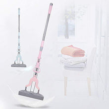 SSAYY Spray Mop Home Mop in Cotone Spugna Mop Twist L'Acqua Mop Ugello in Microfibra Spray Ruotato Piatto Auto-Spremitura Senza Lavaggio A Mano