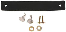 Maniglie del cassetto della porta della porta di cuoio 5pcs, cassettiera del cassettone del cassettiera del cassettiera del cassettiera della cassettiera, mobili molle del hardware del marrone 26 x 15
