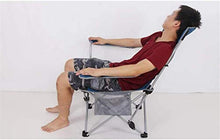 Tavolo da Picnic all'aperto Sedia da Campeggio Sedia da Spiaggia Leggera Sedie Portatili compatte e Resistenti (Supporti 120 kg) includono Ampi Piedi BBQ Party Table (Color : Blue)