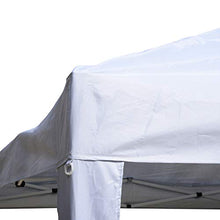Outsunny Gazebo Pieghevole con Corde e Picchetti da Giardino Tessuto Oxford 3x3M Bianco