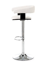 Wink design, Lancaster, Sgabello, Finta Pelle, Bianco