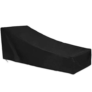 Bakaji Telo Copertura Custodia per Lettino Prendisole da Esterno Protezione Impermeabile in Tessuto Oxford 210D antipioggia Antivento Con Lacci di Fissaggio Dimensione 202 x 67 x 74 cm Grigio