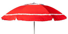 Joy Summer Ombrellone in Alluminio Spiaggia Mare con Camino Anti-Vento Ultra Leggero PANAREA - Rosso