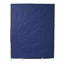 WCY Armadio 5 Layer 12 Scomparto Armadio Non Tessuto Armadio Portatile Armadio Blu Navy Aumentare più Spazio per Tutti, 1 yqaae (Color : 1)