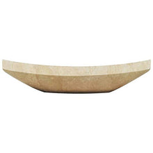 Festnight Lavandino da Bagno in Marmo,Lavabo da Bagno in Marmo Nero/Crema,Lavandino Appoggio,Lavabo Appoggio,Lavandino Rettangoalre,Lavabo Rettangoalre,Lavandino Design,Lavabo Design 50x35x12 cm