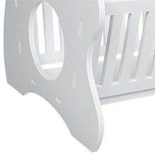 Maoviwq, comodino rotondo con cestello portaoggetti per computer portatile, comodino per divano letto, comodino, libreria, per casa, ufficio, soggiorno, camera da letto, corridoio